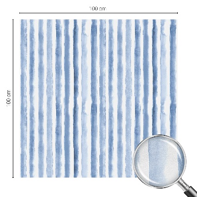 Zatmavovací fólie na okna Modré pruhy