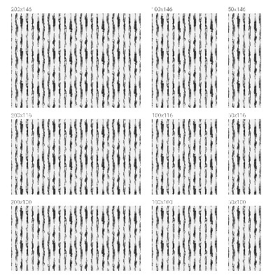 Dekorativní mléčná fólie na sklo Abstraktní linie