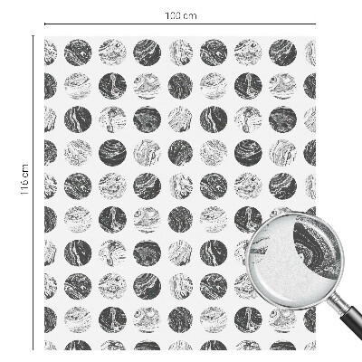 Protisluneční fólie na okna Mramorová elegance