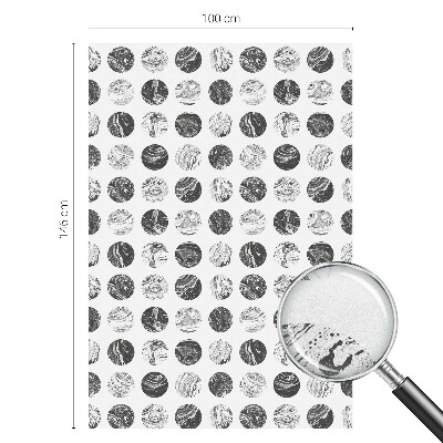 Protisluneční fólie na okna Mramorová elegance