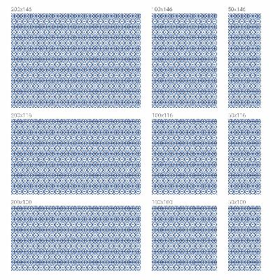 Zatmavovací fólie na okna Modrá mozaika