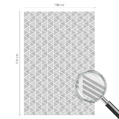 Privátní fólie na okno vitráž Kosočtvercový vzor