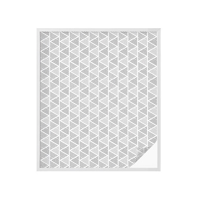 Privátní fólie na okno vitráž Kosočtvercový vzor