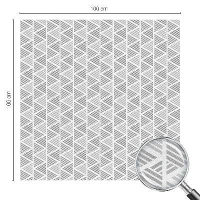 Privátní fólie na okno vitráž Kosočtvercový vzor