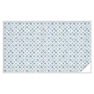 Neprůhledná fólie na sklo dveří Květinový ornament