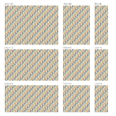 Privátní fólie na okno vitráž Geometrické kosočtverce