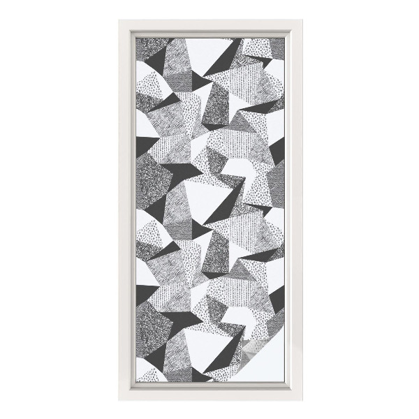 Zatmavovací fólie na okna Geometrické obrazce