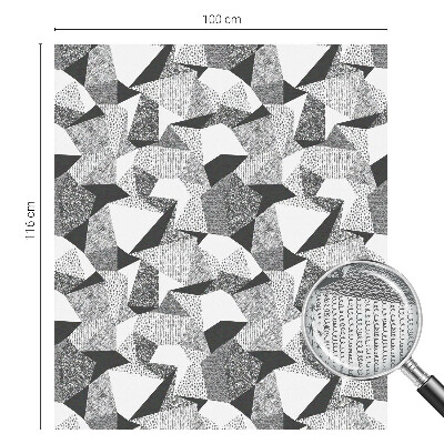 Zatmavovací fólie na okna Geometrické obrazce