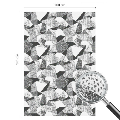 Zatmavovací fólie na okna Geometrické obrazce