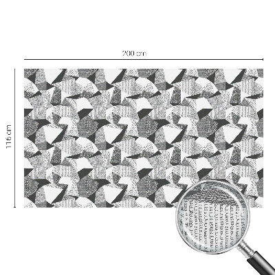 Zatmavovací fólie na okna Geometrické obrazce