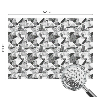 Zatmavovací fólie na okna Geometrické obrazce