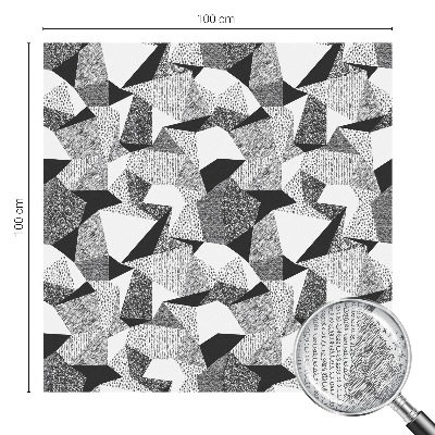 Zatmavovací fólie na okna Geometrické obrazce