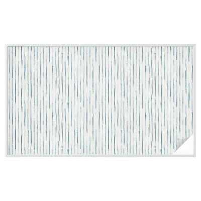 Dekorativní mléčná fólie na sklo Svislé pruhy