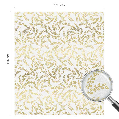 Zatmavovací fólie na okna Rostlinný vzor