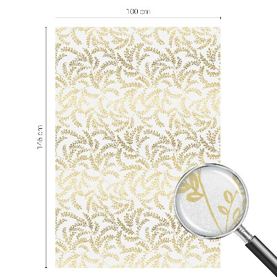 Zatmavovací fólie na okna Rostlinný vzor