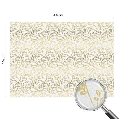 Zatmavovací fólie na okna Rostlinný vzor