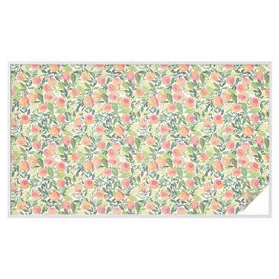 Dekorativní mléčná fólie na sklo Ovocný vzor