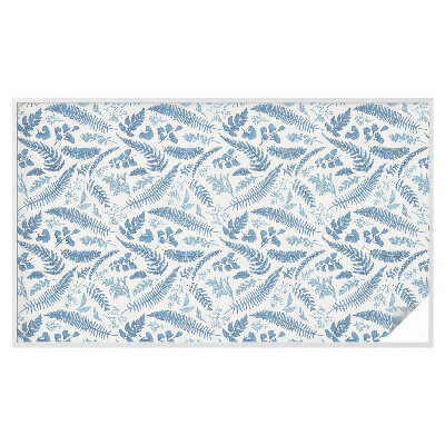 Neprůhledná fólie na sklo dveří Botanický vzor