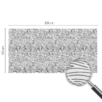 Privátní fólie na okno vitráž Dřevěné linky