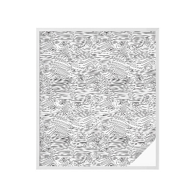 Privátní fólie na okno vitráž Dřevěné linky