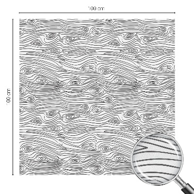 Privátní fólie na okno vitráž Dřevěné linky
