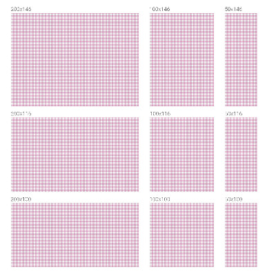 Protisluneční fólie na okna Pastelový šek