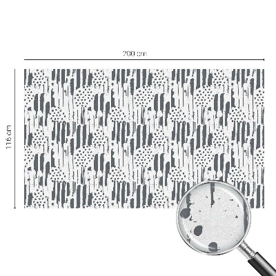 Privátní fólie na okno vitráž Pruhy a tečky