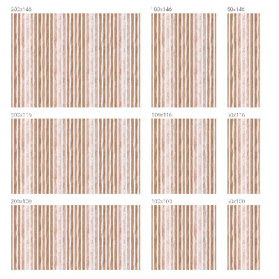 Dekorativní mléčná fólie na sklo Hnědé pásy