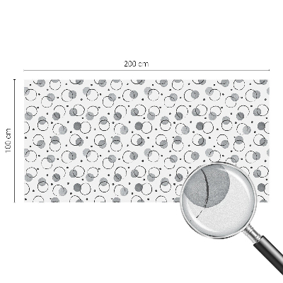 Zatmavovací fólie na okna Šedá kola