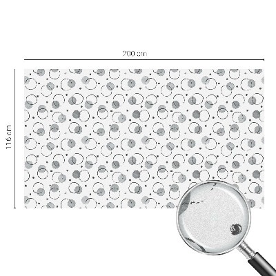 Zatmavovací fólie na okna Šedá kola