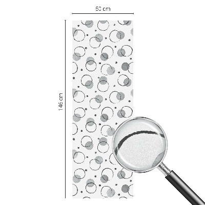 Zatmavovací fólie na okna Šedá kola