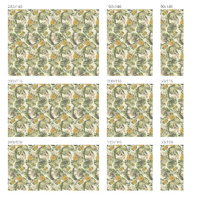 Dekorativní mléčná fólie na sklo Tropické téma