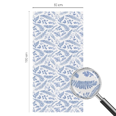 Zatmavovací fólie na okna Listy kapradí