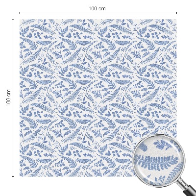 Zatmavovací fólie na okna Listy kapradí