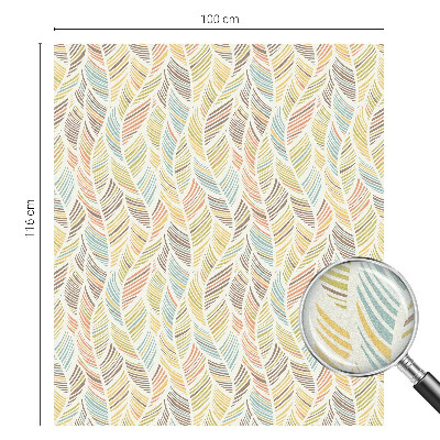 Zatmavovací fólie na okna Duhové peří