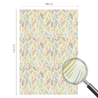 Zatmavovací fólie na okna Duhové peří