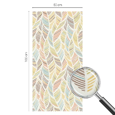 Zatmavovací fólie na okna Duhové peří