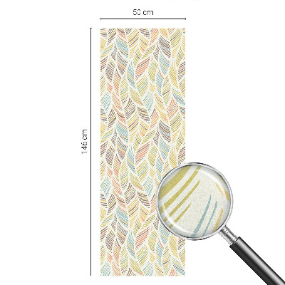 Zatmavovací fólie na okna Duhové peří