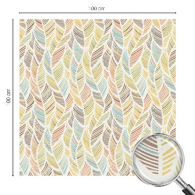 Zatmavovací fólie na okna Duhové peří