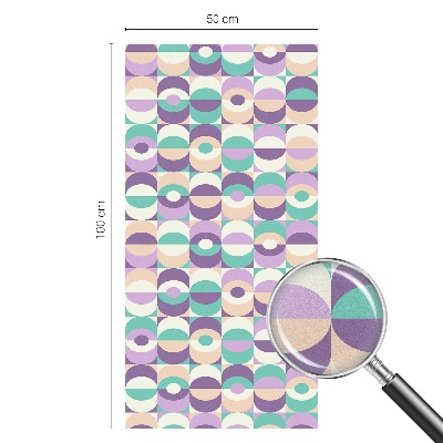 Protisluneční fólie na okna Barevné vzory