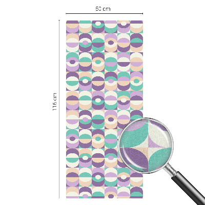 Protisluneční fólie na okna Barevné vzory