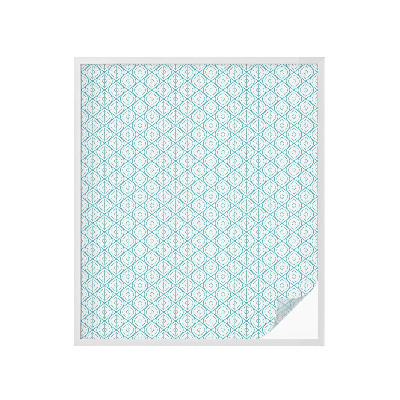 Neprůhledná fólie na sklo dveří Oválná symetrie