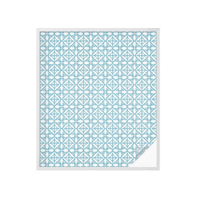 Protisluneční fólie na okna Modré ozdoby