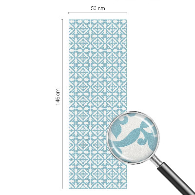 Protisluneční fólie na okna Modré ozdoby