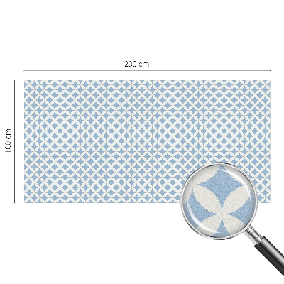 Dekorativní mléčná fólie na sklo Geometrická elegance