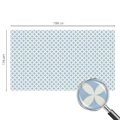 Dekorativní mléčná fólie na sklo Geometrická elegance