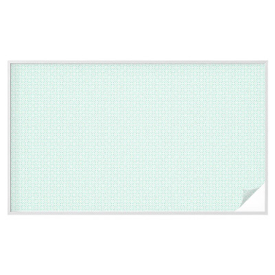 Neprůhledná fólie na sklo dveří Květinová symetrie