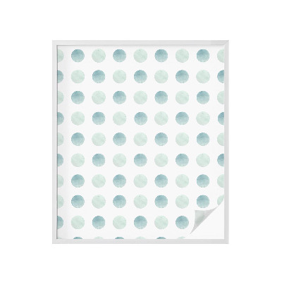 Protisluneční fólie na okna Jemné kruhy