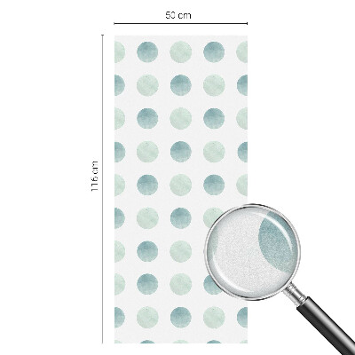 Protisluneční fólie na okna Jemné kruhy