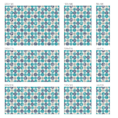 Protisluneční fólie na okna Geometrické kruhy